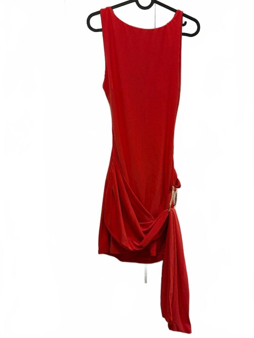 Backless Red Mini Dress